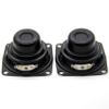 Srutueo 2PCS Audio Speaker 4 10W 53mm 2 Inch Bass Multimedia Speaker Loudspeaker DIY Sound Speaker for Home Theater, Black, 500314224 view 3