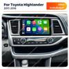 4+32GB 8 Core 10.1" IPS Touch Screen Android Car Radio for Toyota Highlander 2013-2018 Android 13 Upgrade Radio Stereo Dash Kit Built-in Car-Play Android Auto GPS Navi view 3