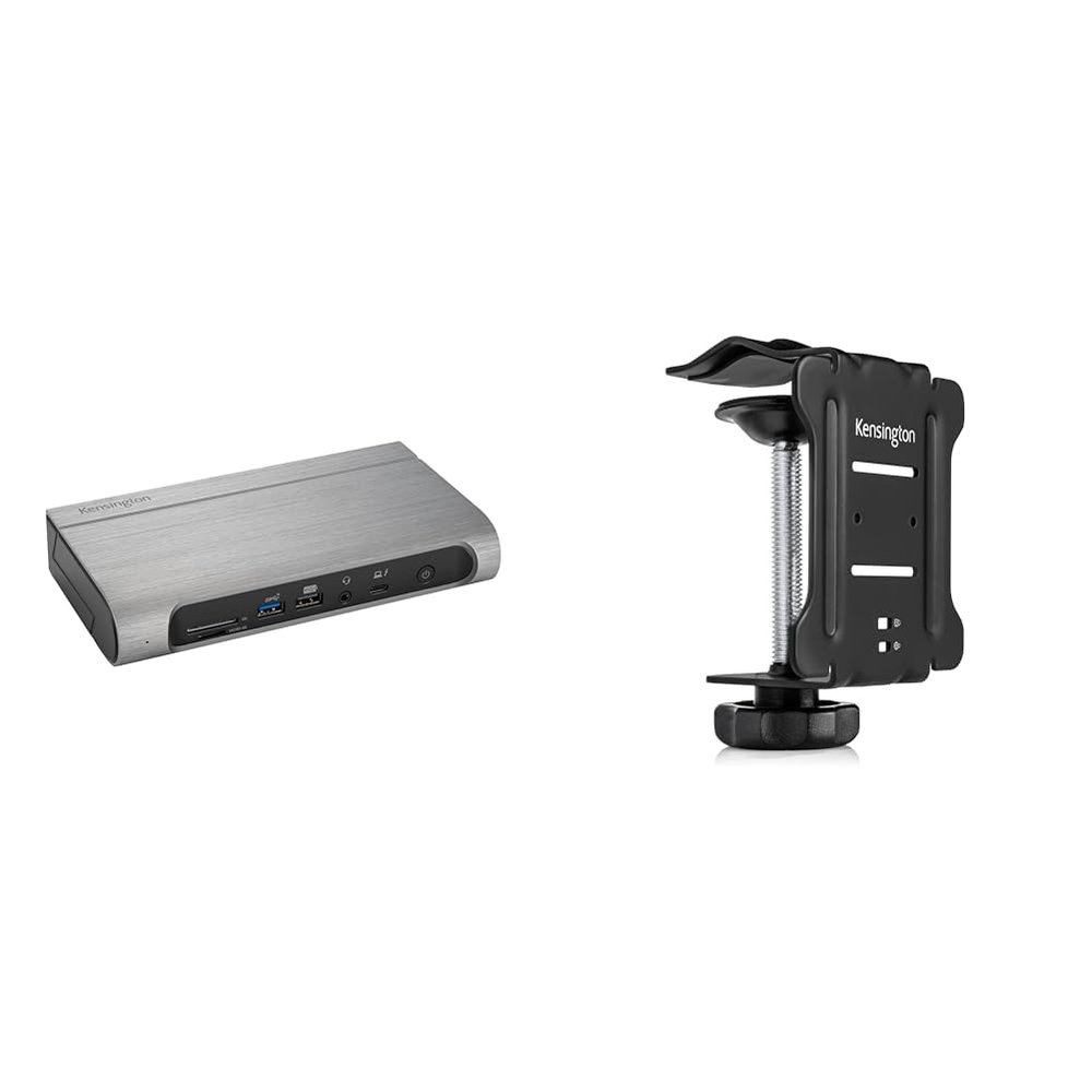 Kensington SD5800T Thunderbolt 4 and USB4 Quad 4K Display Docking Station, 98W Charging, 2 x HDMI & Docking Station Mounting Bracket (K34050WW)