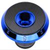 Audiopipe 8" Compression Horn Mid-Range Loudspeaker (APMB-828GH-BLU), 400W, Built-in Compression Horn Driver, Flat Steel Basket, 2-Way Coaxial, KSV Voice Coil, Grill, Sleek Candy Blue view 2