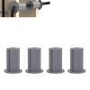 Ethernet Cable Grommet - Sturdy Rubber Wall Grommet for Home Cable Routing, 4PCS Kit (Gray) view 2