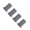 Ethernet Cable Grommet - Sturdy Rubber Wall Grommet for Home Cable Routing, 4PCS Kit (Gray) view 3
