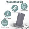 Ethernet Cable Grommet - Sturdy Rubber Wall Grommet for Home Cable Routing, 4PCS Kit (Gray) view 4