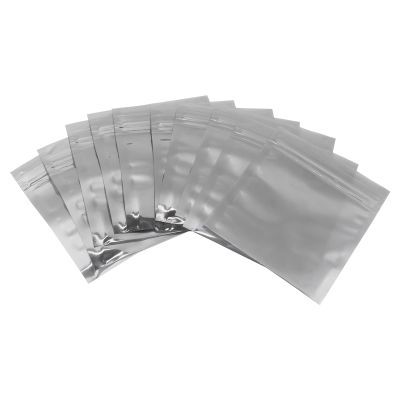 100pcs Premium Antistatic Package Bag, Double Side 15 Wire Resealable Zipper bag for SSD HDD Electronic Components(8 * 9cm)