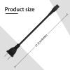 Stun Gun Charger Cord Compatible with Police 305, Police 519, Police 928-58, VTS-979  53, VTS-195, VTS-T01, Avenger, Guard Dog Security, Jolt, Stun Master and Most OtherExpandable to 8inch, 1pack view 2