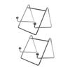 Angoily 2pcs Iron Tablet Stand Computer Stand Book Holder for Desk Laptop Riser view 1