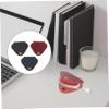 Angoily 9pcs Leather Cord Organizer for Appliances Cable Winder Computer Accessories Desk Cord Holder Flexible Earphone Clips view 3