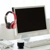 Angoily Headphone Hook for Desk, Black Plastic Stand for Headphones for Home and Office Use, 3.14 X 2.36 X 4.72 Inches view 2