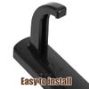Angoily Headphone Hook for Desk, Black Plastic Stand for Headphones for Home and Office Use, 3.14 X 2.36 X 4.72 Inches view 4