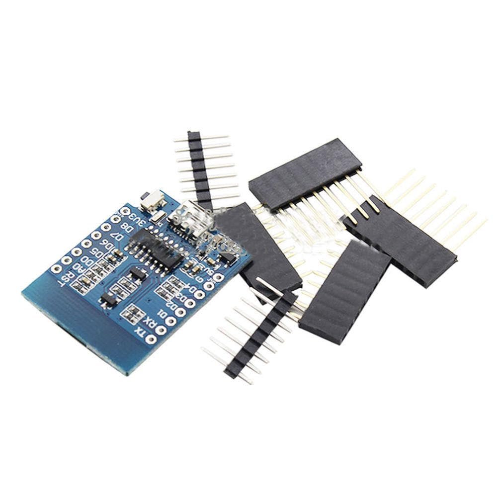 D1 Mini ESP8266 ESP-12 ESP-12F CH340G CH340 V2 USB WeMos WiFi Development Board D1 Mini IOT Board 3.3V with Pins