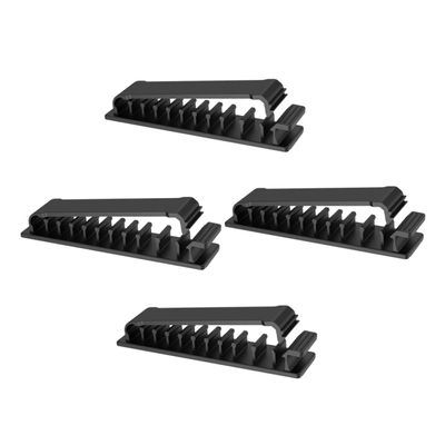 Angoily 12pcs Adjustable Headphone Cord Organizer Cable Wire Organizer for Desk