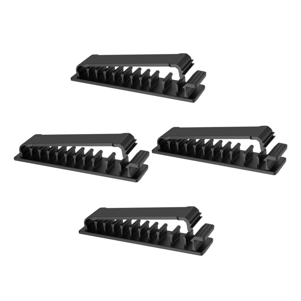 Angoily 12pcs Adjustable Headphone Cord Organizer Cable Wire Organizer for Desk