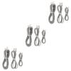 Angoily 9pcs Landline Phone Extension Cord Pc Cable Kit for Telephones Modems and Answering Machines and Practical Cords view 1