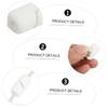 Angoily 10pcs Silicone Cable Organizer Clips Desk Cord Organizer Cable Management Clips Cord for Speaker Wires Computer Wires Audio view 2