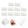 Angoily 10pcs Silicone Cable Organizer Clips Desk Cord Organizer Cable Management Clips Cord for Speaker Wires Computer Wires Audio view 3