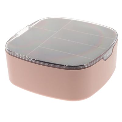 Angoily Cable Storage Box Cover Organizer for Cords Data Cables and Chargers Compact Compartment Design for Use