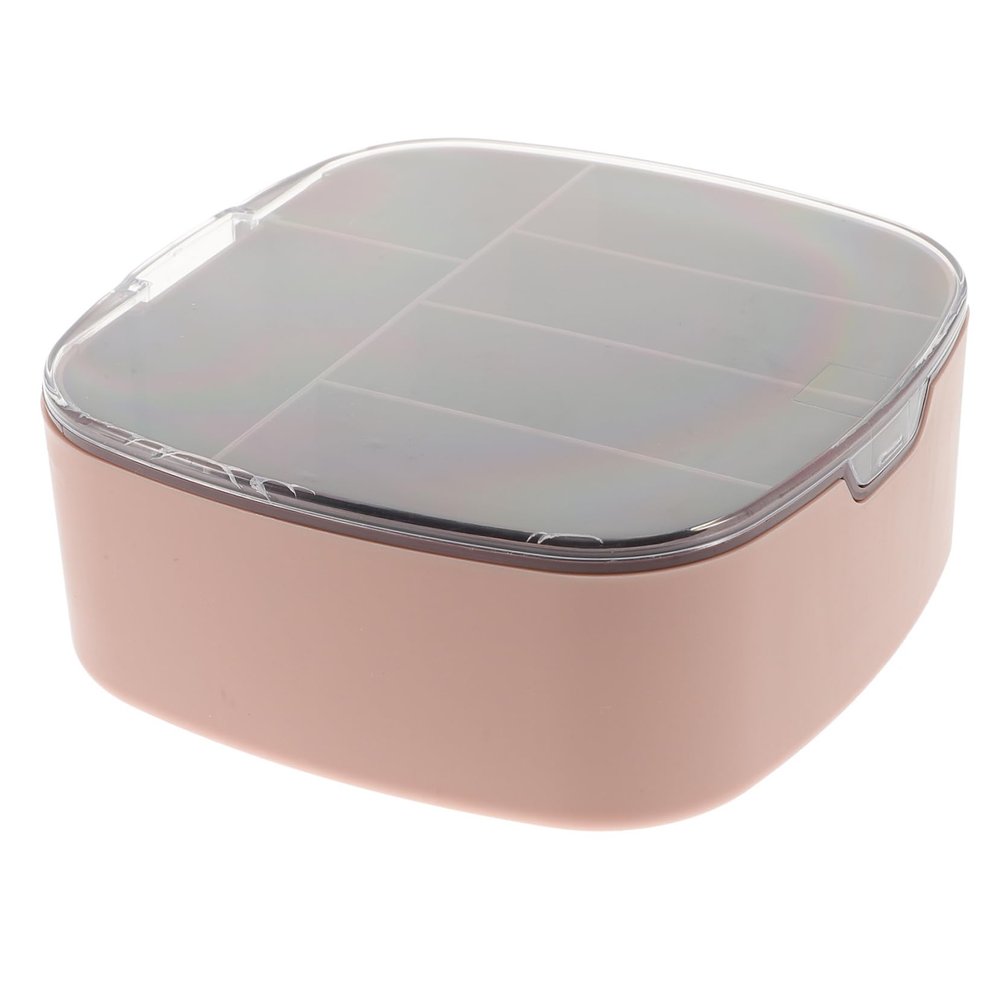Angoily Cable Storage Box Cover Organizer for Cords Data Cables and Chargers Compact Compartment Design for Use