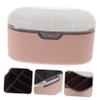 Angoily Cable Storage Box Cover Organizer for Cords Data Cables and Chargers Compact Compartment Design for Use view 4