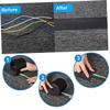Angoily 3pcs Cable Management Sleeve Carpet Cable Cover Hook and Loop Tape Grip Strip Wire Hider for Home view 3