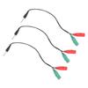 Angoily 6pcs Headphone Splitter Cable for Laptop Mic Headphone Adapter Random Color view 1
