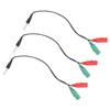 Angoily 9pcs Headphone Splitter Audio Cable for Jack Dual Output for Headphones Speakers Compatible Laptop Smartphone Easy to Use Random Color view 1