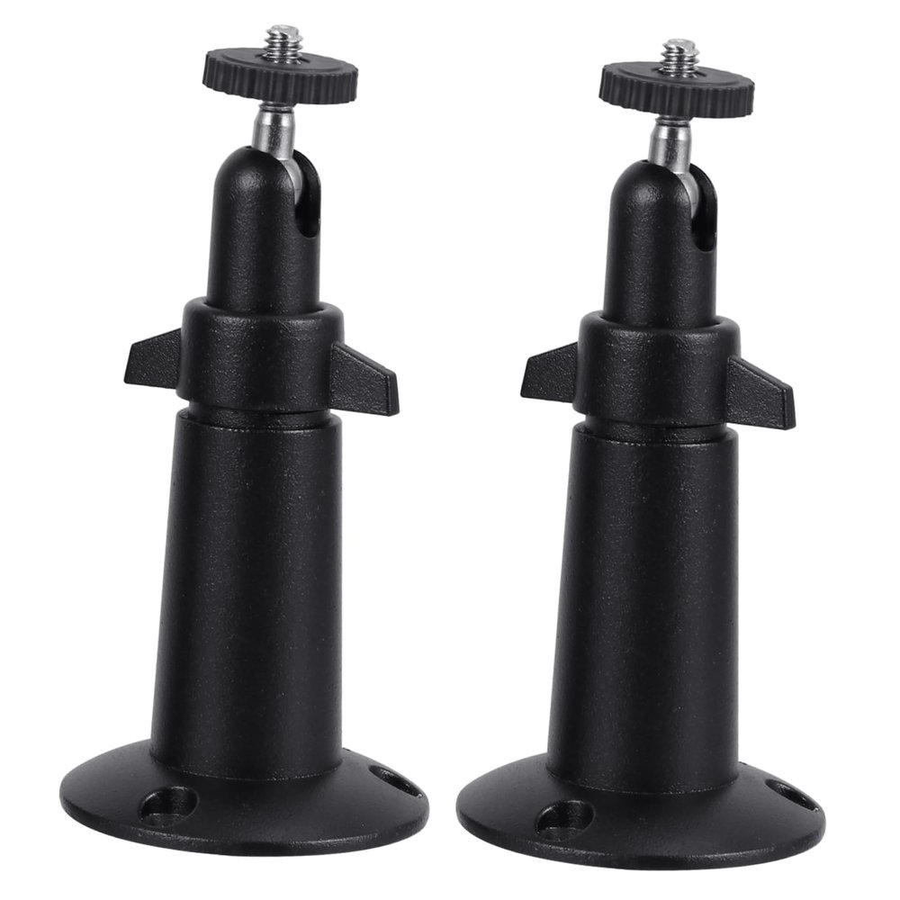 Angoily 6pcs Security Camera Wall Mount Bracket Swivel Sensor Holder for Use Rotation Tilt Sturdy Design