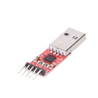 1 Set USB 2.0 to TTL UART 5PIN Module Serial Converter CP2102 STC PRGMR Free Cable