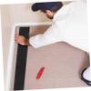 Angoily Cable Protector Hook and Strap Floor Cord Cover for Use for Organizing Cables Carpets and Under Desks view 4