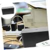 Angoily 2pcs Cable Management Box Plastic Organizer for Power Strip Under Desk Storage Cord Organizer Outlet Cover for Office view 2