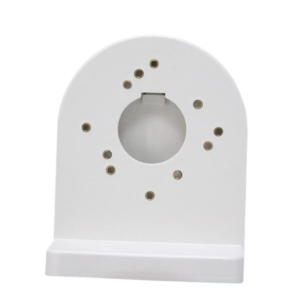 Angoily 2pcs Wall Mounted Camera Holder Abs Bracket for Home Security Cameras and Stable Design Easy Installation for Indoor and Outdoor Use