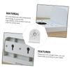 Angoily 2pcs Wall Mounted Camera Holder Abs Bracket for Home Security Cameras and Stable Design Easy Installation for Indoor and Outdoor Use view 2