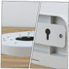 Angoily 2pcs Wall Mounted Camera Holder Abs Bracket for Home Security Cameras and Stable Design Easy Installation for Indoor and Outdoor Use view 3