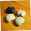 Angoily 4pcs Silicone Magnetic Cable Winder Eco-Friendly Earphone Cord Organizer for Tidy Desk and Home Use Magnetic Clip for USB and Headphone Cables view 2