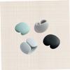 Angoily 4pcs Silicone Magnetic Cable Winder Eco-Friendly Earphone Cord Organizer for Tidy Desk and Home Use Magnetic Clip for USB and Headphone Cables view 3