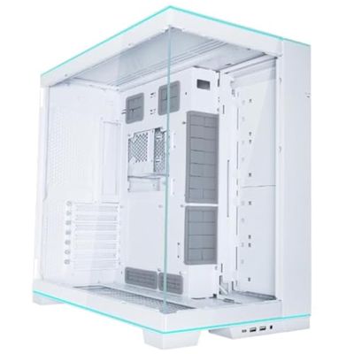 Lian Li O11DERGBW O11 EVO RGB White Aluminum/Steel/Tempered Glass ATX Mid Tower Computer Case