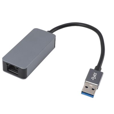 2.5GB USB Ethernet Adapter for Laptop, USB 3.0 to 2.5G Ethernet Adapter, High Speed Plug and Play Portable USB 3.2 USB AM to 2.5Gbps Ethernet Adapter for for OS X