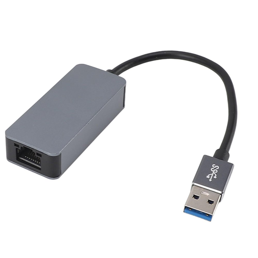 2.5GB USB Ethernet Adapter for Laptop, USB 3.0 to 2.5G Ethernet Adapter, High Speed Plug and Play Portable USB 3.2 USB AM to 2.5Gbps Ethernet Adapter for for OS X
