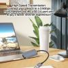 2.5GB USB Ethernet Adapter for Laptop, USB 3.0 to 2.5G Ethernet Adapter, High Speed Plug and Play Portable USB 3.2 USB AM to 2.5Gbps Ethernet Adapter for for OS X view 3