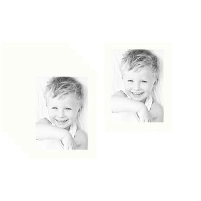 ArtToFrames 12.5x18 Polar White/Porcelain Custom Mat for Picture Frame with 8.5x14 opening size (Mat Only, Frame NOT Included)