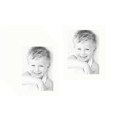 ArtToFrames 12.5x18 Fabric White/Fabric White Custom Mat for Picture Frame with 8.5x14 opening size (Mat Only, Frame NOT Included)