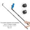 VBESTLIFE Camera Extension Pole, 17.9 to 61in Carbon Fiber 4 Section Expandable Camera Extension Pole with Standard 1/4 Inch Screw Interface, for DSLR, Action Camera, etc., VBESTLIFEe5xvm7yug6 view 2