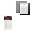 BoxWave Screen Protector Compatible with Amazon Kindle Oasis (2nd Gen 2017) - ClearTouch Anti-Glare ToughShield 9H (2-Pack), Anti-Glare 9H Tough Flexible Film Screen Protector view 1
