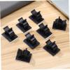 DOITOOL 100pcs Cable Clip Wire Cord Clip Self-Adhesive Clamp Cable Organizer Adhesive Wire Manager view 4