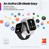 Amazfit Certified Renewed Active Smart Watch for Men & Women, Alexa Built-in, Fitness Tracker with AI, GPS, Bluetooth Calling & Music, 14 Day Battery, Black (Renewed) view 4