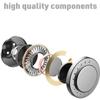 Hi-Fi Sound Wired Earphones Compatible with Samsung Galaxy Tab A9/A9 Plus/A8/A7 10.4 (2020)/A7 Lite Tablets - Headphones Handsfree Mic Headset Metal Earbuds in-Ear Earpieces view 2
