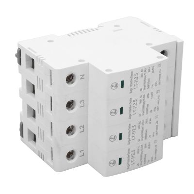 4P 12.5KA25KA T1 Level Protective Device AC Protector 385V Arrester Device Overvoltage Protector