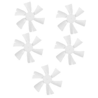 SOLUSTRE 5pcs Rv Vent Fan Replacement Thicken Plastic for Rv Ceiling Fan Lightweight and Easy to Install Design for Performance