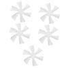 SOLUSTRE 5pcs Rv Vent Fan Replacement Thicken Plastic for Rv Ceiling Fan Lightweight and Easy to Install Design for Performance view 1