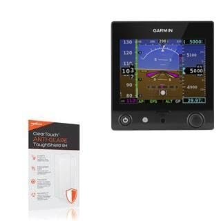 BoxWave Screen Protector Compatible with Garmin G5 Electronic Flight Instrument - ClearTouch Anti-Glare ToughShield 9H (2-Pack), Anti-Glare 9H Tough Flexible Film Screen Protector