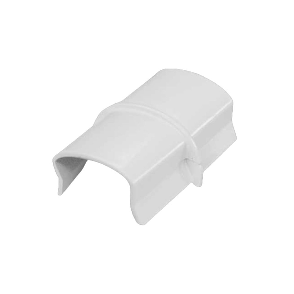 Kable Kontrol Coupling Connector Joint for Half Round Cord Hider, Outdoor Cable Cover Cable Raceway with Adhesive Back 1.2in W x 0.50in H